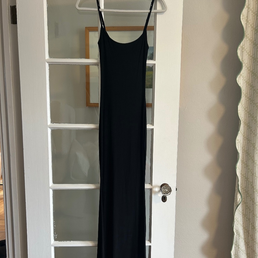 Skims dress black medium